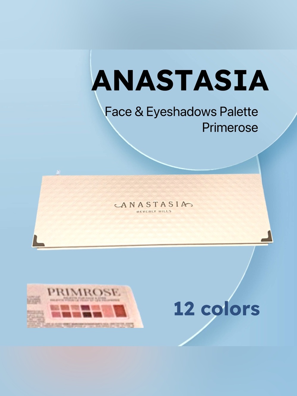 🇺🇸🆕NIB ANASTASIA BEVERLY HILLS | Warm Primrose Face & Eye Shadow Palette**